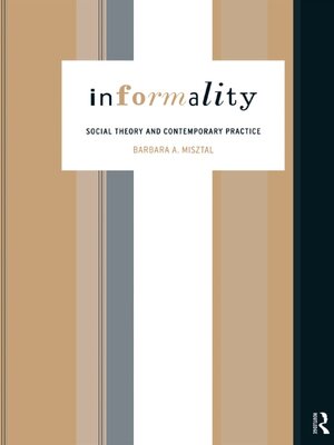 cover image of Informality